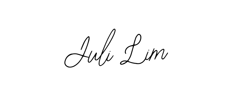 How to Draw Juli Lim signature style? Bearetta-2O07w is a latest design signature styles for name Juli Lim. Juli Lim signature style 12 images and pictures png