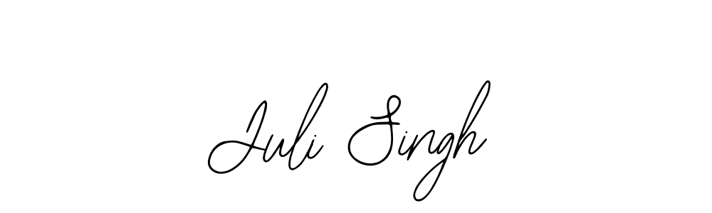 Make a beautiful signature design for name Juli Singh. With this signature (Bearetta-2O07w) style, you can create a handwritten signature for free. Juli Singh signature style 12 images and pictures png