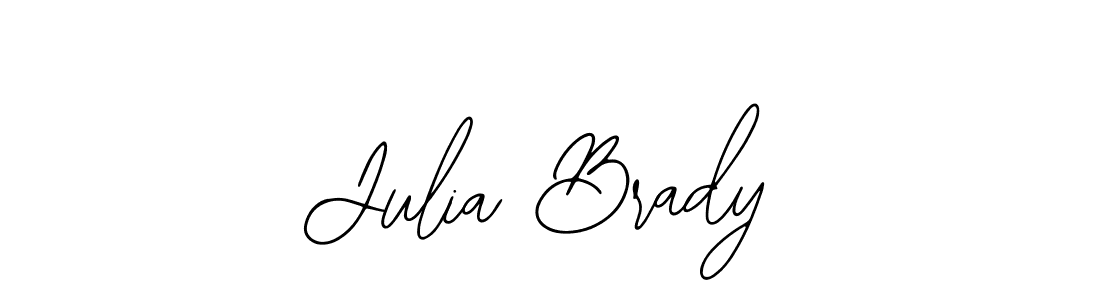 The best way (Bearetta-2O07w) to make a short signature is to pick only two or three words in your name. The name Julia Brady include a total of six letters. For converting this name. Julia Brady signature style 12 images and pictures png