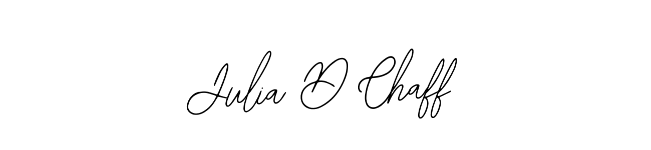 Julia D Chaff stylish signature style. Best Handwritten Sign (Bearetta-2O07w) for my name. Handwritten Signature Collection Ideas for my name Julia D Chaff. Julia D Chaff signature style 12 images and pictures png