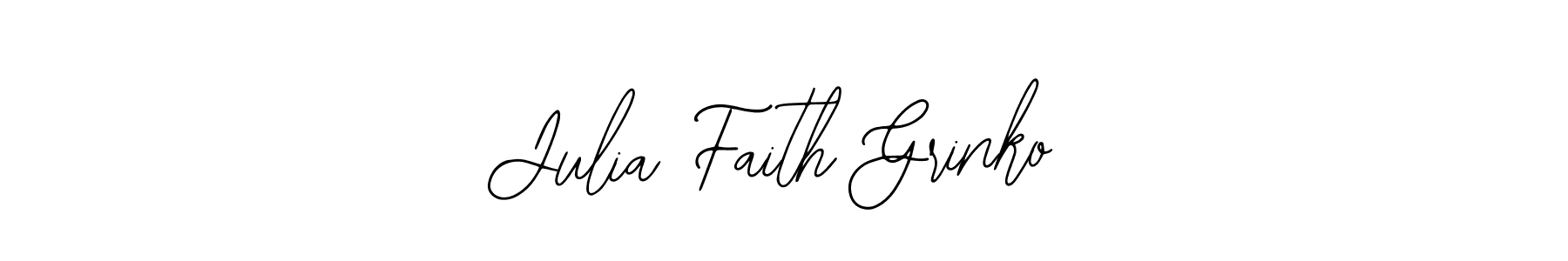 It looks lik you need a new signature style for name Julia Faith Grinko. Design unique handwritten (Bearetta-2O07w) signature with our free signature maker in just a few clicks. Julia Faith Grinko signature style 12 images and pictures png