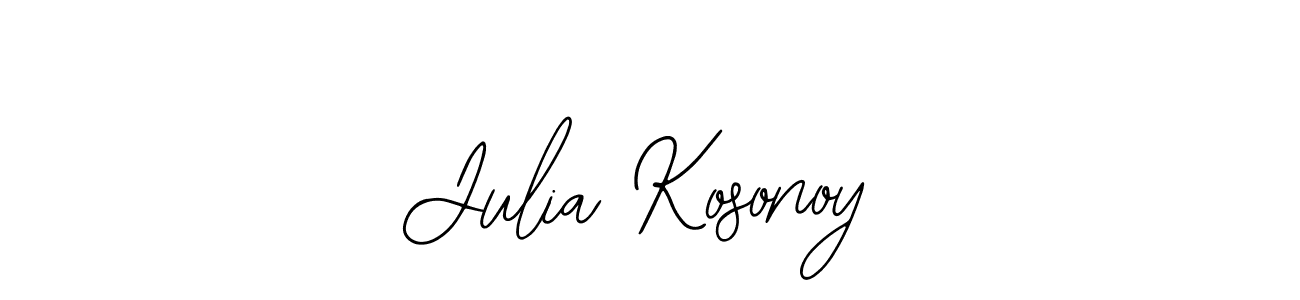 Best and Professional Signature Style for Julia Kosonoy. Bearetta-2O07w Best Signature Style Collection. Julia Kosonoy signature style 12 images and pictures png