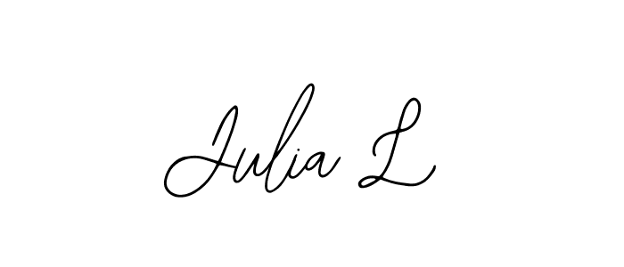 Create a beautiful signature design for name Julia L. With this signature (Bearetta-2O07w) fonts, you can make a handwritten signature for free. Julia L signature style 12 images and pictures png