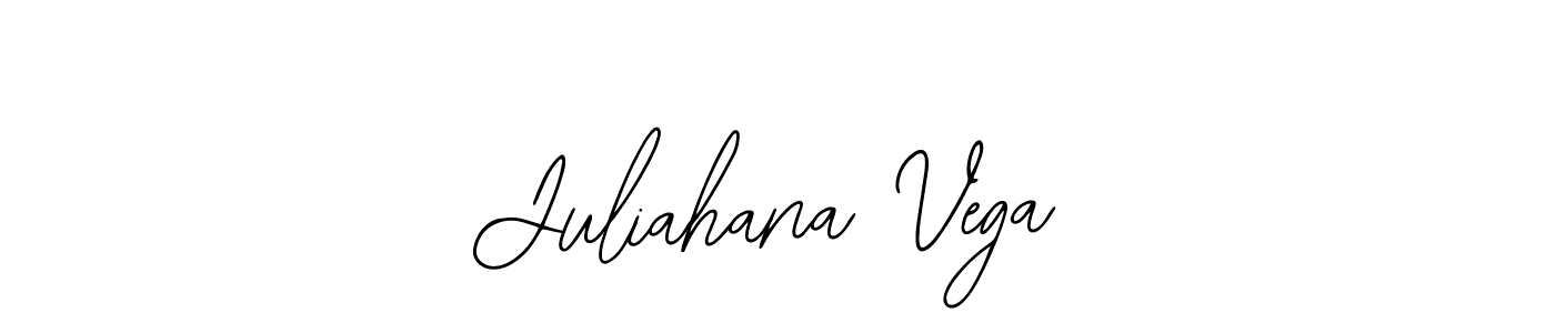 This is the best signature style for the Juliahana Vega name. Also you like these signature font (Bearetta-2O07w). Mix name signature. Juliahana Vega signature style 12 images and pictures png