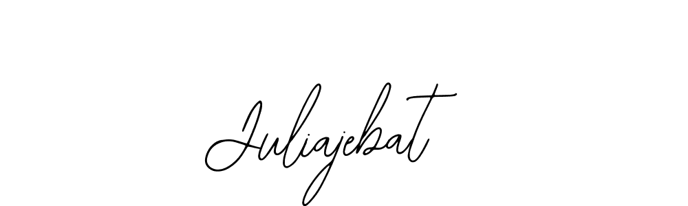 You should practise on your own different ways (Bearetta-2O07w) to write your name (Juliajebat) in signature. don't let someone else do it for you. Juliajebat signature style 12 images and pictures png