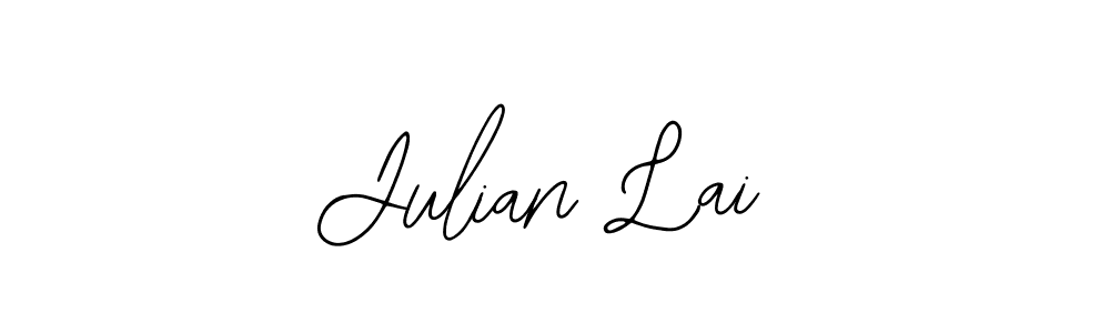 Similarly Bearetta-2O07w is the best handwritten signature design. Signature creator online .You can use it as an online autograph creator for name Julian Lai. Julian Lai signature style 12 images and pictures png