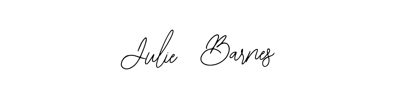 How to make Julie  Barnes signature? Bearetta-2O07w is a professional autograph style. Create handwritten signature for Julie  Barnes name. Julie  Barnes signature style 12 images and pictures png