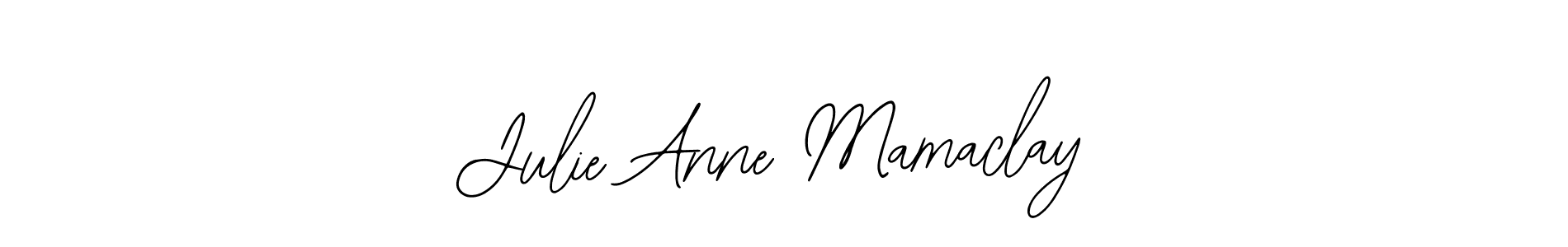 Design your own signature with our free online signature maker. With this signature software, you can create a handwritten (Bearetta-2O07w) signature for name Julie Anne Mamaclay. Julie Anne Mamaclay signature style 12 images and pictures png