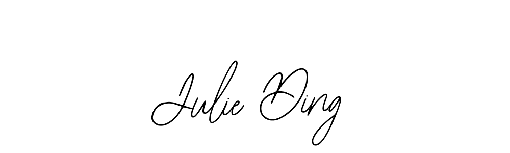 Design your own signature with our free online signature maker. With this signature software, you can create a handwritten (Bearetta-2O07w) signature for name Julie Ding. Julie Ding signature style 12 images and pictures png