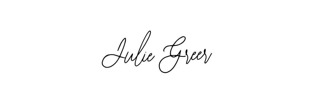 Similarly Bearetta-2O07w is the best handwritten signature design. Signature creator online .You can use it as an online autograph creator for name Julie Greer. Julie Greer signature style 12 images and pictures png