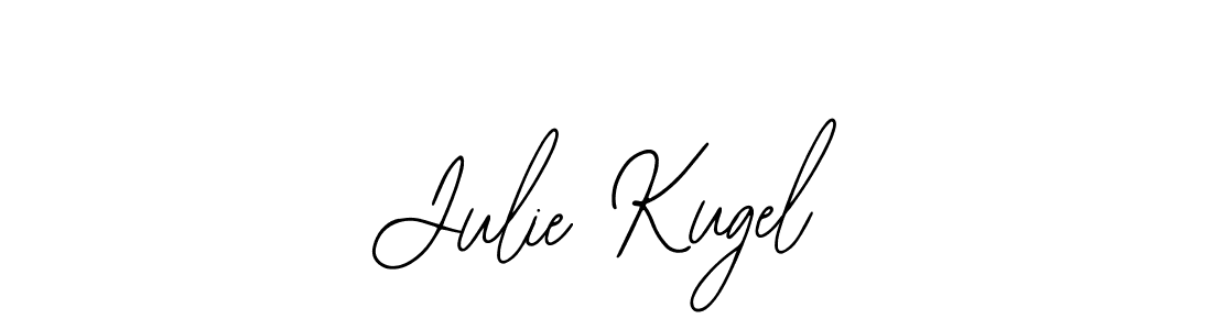 How to make Julie Kugel name signature. Use Bearetta-2O07w style for creating short signs online. This is the latest handwritten sign. Julie Kugel signature style 12 images and pictures png