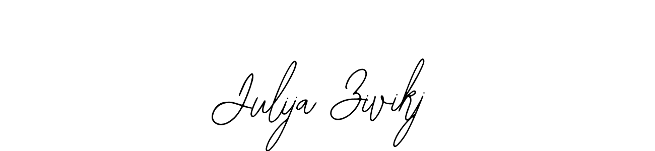 Also You can easily find your signature by using the search form. We will create Julija Zivikj name handwritten signature images for you free of cost using Bearetta-2O07w sign style. Julija Zivikj signature style 12 images and pictures png