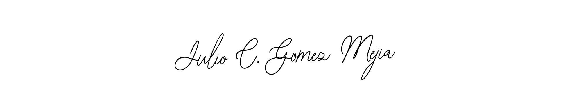 Best and Professional Signature Style for Julio C. Gomez Mejia. Bearetta-2O07w Best Signature Style Collection. Julio C. Gomez Mejia signature style 12 images and pictures png