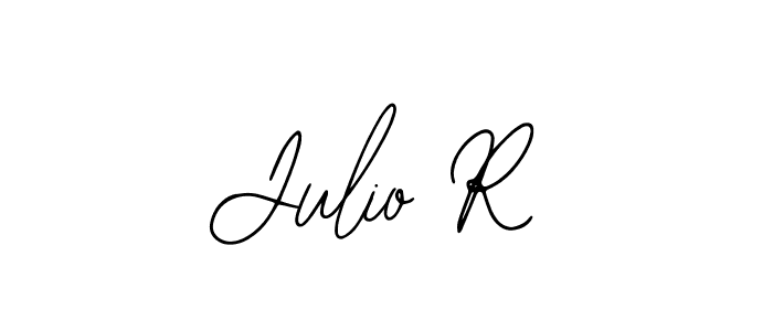 Also You can easily find your signature by using the search form. We will create Julio R name handwritten signature images for you free of cost using Bearetta-2O07w sign style. Julio R signature style 12 images and pictures png