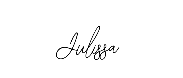 Create a beautiful signature design for name Julissa. With this signature (Bearetta-2O07w) fonts, you can make a handwritten signature for free. Julissa signature style 12 images and pictures png