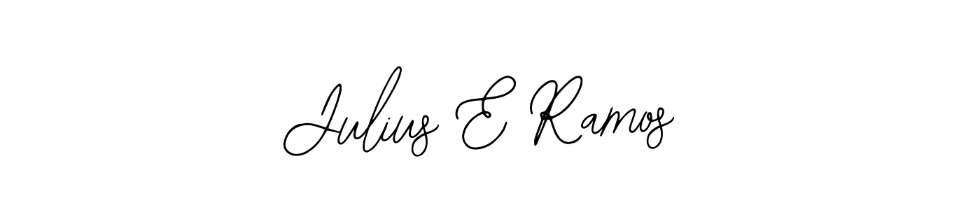 Julius E Ramos stylish signature style. Best Handwritten Sign (Bearetta-2O07w) for my name. Handwritten Signature Collection Ideas for my name Julius E Ramos. Julius E Ramos signature style 12 images and pictures png