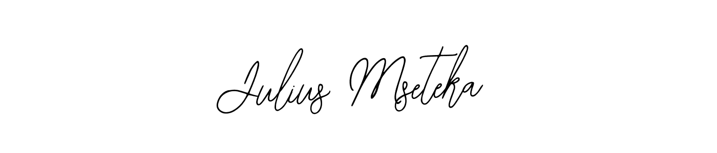 Similarly Bearetta-2O07w is the best handwritten signature design. Signature creator online .You can use it as an online autograph creator for name Julius Mseteka. Julius Mseteka signature style 12 images and pictures png