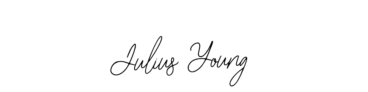 Julius Young stylish signature style. Best Handwritten Sign (Bearetta-2O07w) for my name. Handwritten Signature Collection Ideas for my name Julius Young. Julius Young signature style 12 images and pictures png