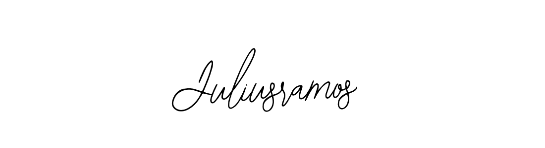 Make a beautiful signature design for name Juliusramos. With this signature (Bearetta-2O07w) style, you can create a handwritten signature for free. Juliusramos signature style 12 images and pictures png