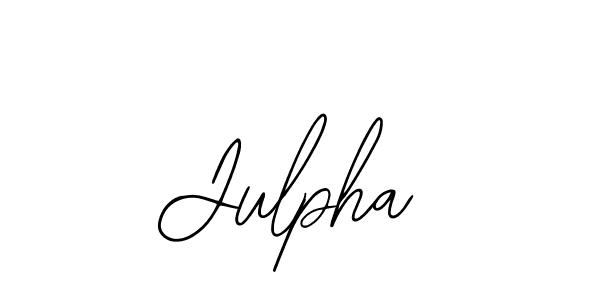 Julpha stylish signature style. Best Handwritten Sign (Bearetta-2O07w) for my name. Handwritten Signature Collection Ideas for my name Julpha. Julpha signature style 12 images and pictures png