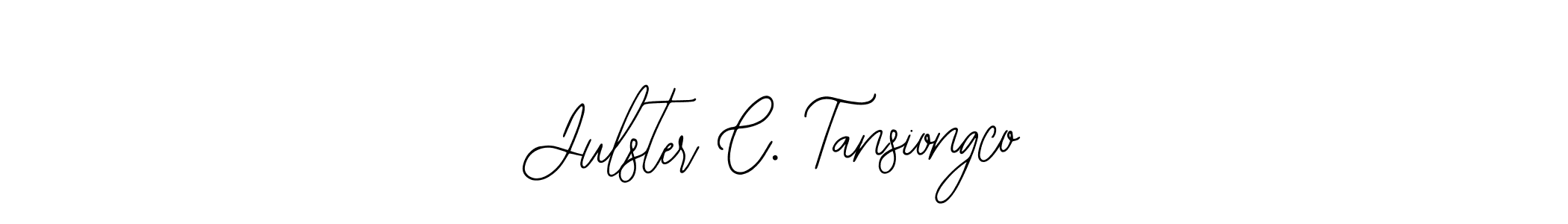 It looks lik you need a new signature style for name Julster C. Tansiongco. Design unique handwritten (Bearetta-2O07w) signature with our free signature maker in just a few clicks. Julster C. Tansiongco signature style 12 images and pictures png