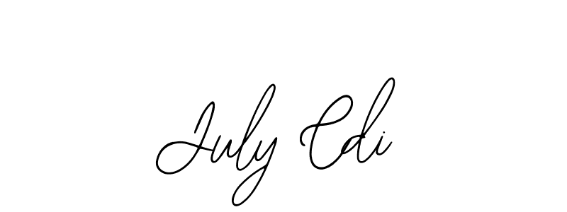 Also You can easily find your signature by using the search form. We will create July Cdi name handwritten signature images for you free of cost using Bearetta-2O07w sign style. July Cdi signature style 12 images and pictures png
