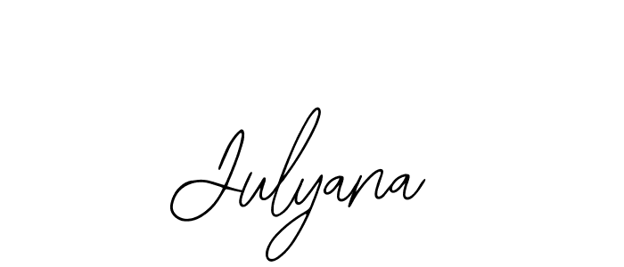 Make a short Julyana signature style. Manage your documents anywhere anytime using Bearetta-2O07w. Create and add eSignatures, submit forms, share and send files easily. Julyana signature style 12 images and pictures png