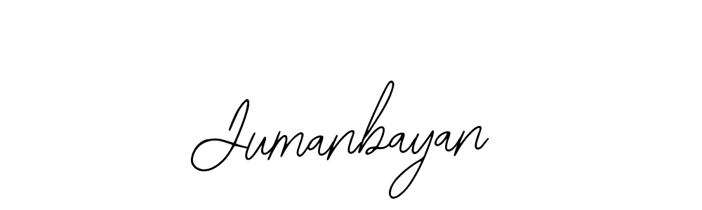 Create a beautiful signature design for name Jumanbayan. With this signature (Bearetta-2O07w) fonts, you can make a handwritten signature for free. Jumanbayan signature style 12 images and pictures png