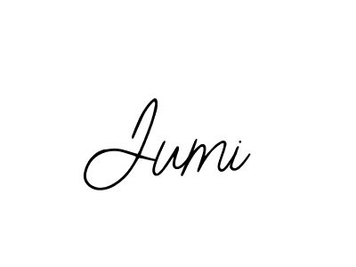 Jumi stylish signature style. Best Handwritten Sign (Bearetta-2O07w) for my name. Handwritten Signature Collection Ideas for my name Jumi. Jumi signature style 12 images and pictures png