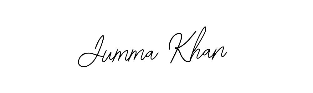 Similarly Bearetta-2O07w is the best handwritten signature design. Signature creator online .You can use it as an online autograph creator for name Jumma Khan. Jumma Khan signature style 12 images and pictures png