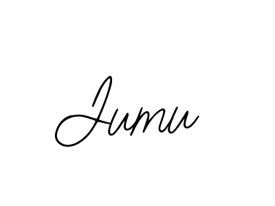 Jumu stylish signature style. Best Handwritten Sign (Bearetta-2O07w) for my name. Handwritten Signature Collection Ideas for my name Jumu. Jumu signature style 12 images and pictures png