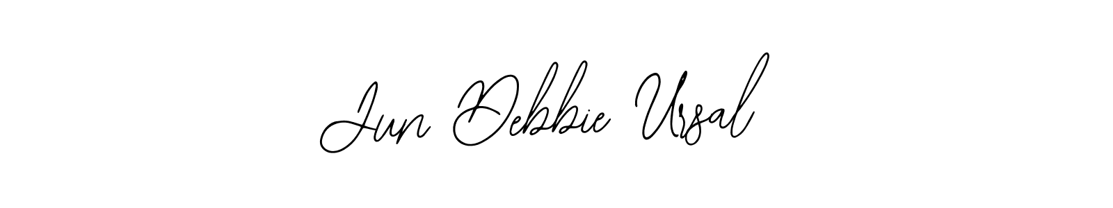 Here are the top 10 professional signature styles for the name Jun Debbie Ursal. These are the best autograph styles you can use for your name. Jun Debbie Ursal signature style 12 images and pictures png