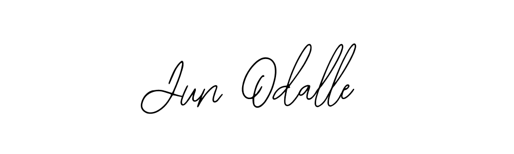 if you are searching for the best signature style for your name Jun Odalle. so please give up your signature search. here we have designed multiple signature styles  using Bearetta-2O07w. Jun Odalle signature style 12 images and pictures png