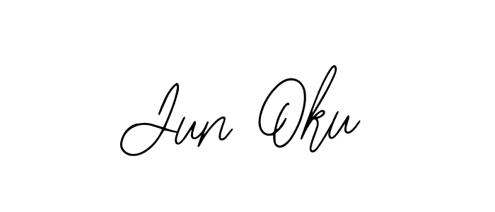 Also we have Jun Oku name is the best signature style. Create professional handwritten signature collection using Bearetta-2O07w autograph style. Jun Oku signature style 12 images and pictures png