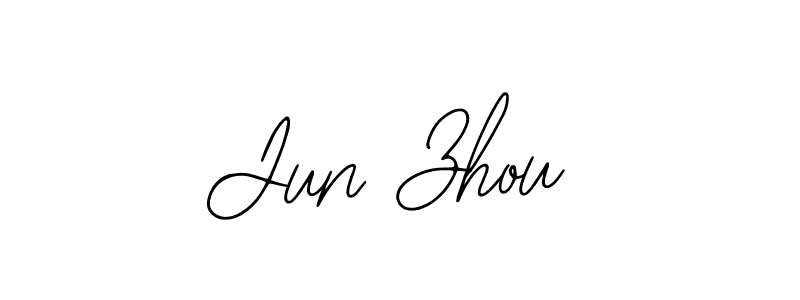 It looks lik you need a new signature style for name Jun Zhou. Design unique handwritten (Bearetta-2O07w) signature with our free signature maker in just a few clicks. Jun Zhou signature style 12 images and pictures png