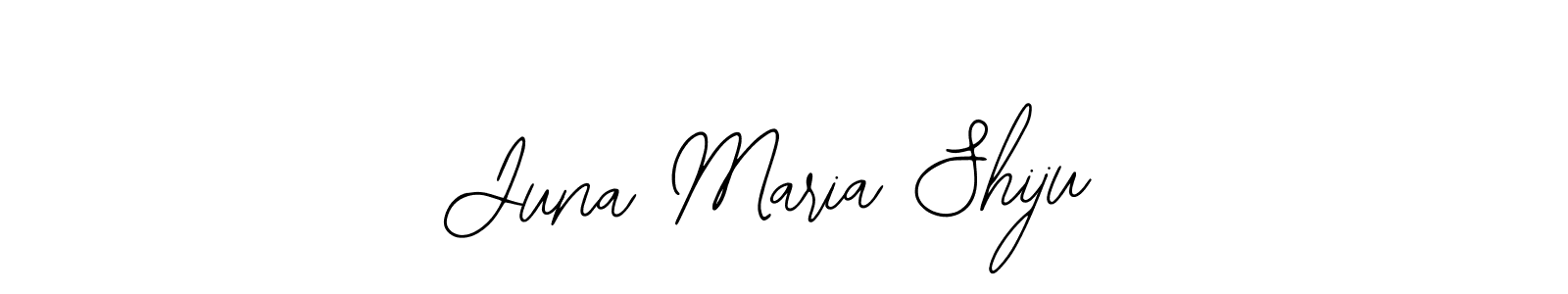 How to make Juna Maria Shiju signature? Bearetta-2O07w is a professional autograph style. Create handwritten signature for Juna Maria Shiju name. Juna Maria Shiju signature style 12 images and pictures png