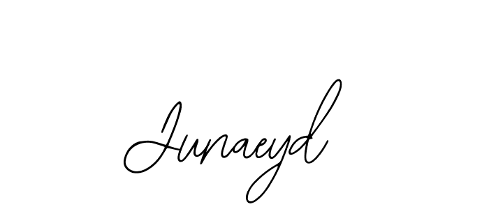 The best way (Bearetta-2O07w) to make a short signature is to pick only two or three words in your name. The name Junaeyd include a total of six letters. For converting this name. Junaeyd signature style 12 images and pictures png