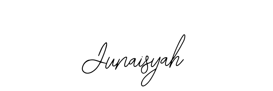 Also You can easily find your signature by using the search form. We will create Junaisyah name handwritten signature images for you free of cost using Bearetta-2O07w sign style. Junaisyah signature style 12 images and pictures png
