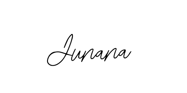 Junana stylish signature style. Best Handwritten Sign (Bearetta-2O07w) for my name. Handwritten Signature Collection Ideas for my name Junana. Junana signature style 12 images and pictures png