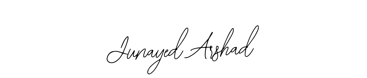 Create a beautiful signature design for name Junayed Arshad. With this signature (Bearetta-2O07w) fonts, you can make a handwritten signature for free. Junayed Arshad signature style 12 images and pictures png