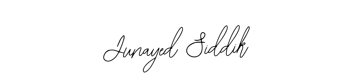 This is the best signature style for the Junayed Siddik name. Also you like these signature font (Bearetta-2O07w). Mix name signature. Junayed Siddik signature style 12 images and pictures png