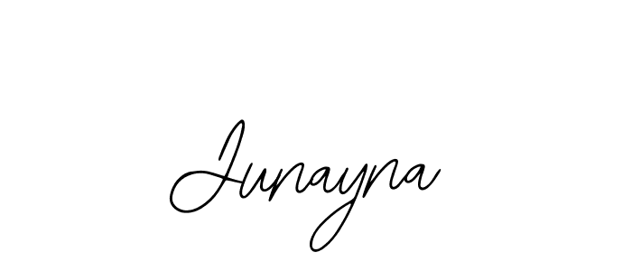 How to make Junayna signature? Bearetta-2O07w is a professional autograph style. Create handwritten signature for Junayna name. Junayna signature style 12 images and pictures png