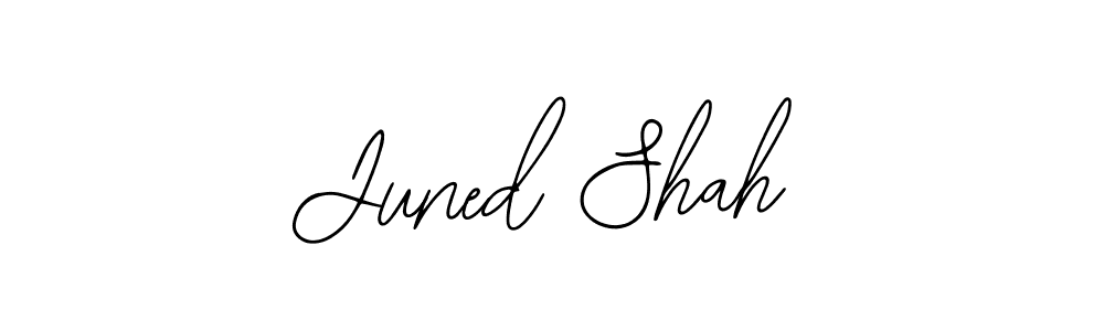 Create a beautiful signature design for name Juned Shah. With this signature (Bearetta-2O07w) fonts, you can make a handwritten signature for free. Juned Shah signature style 12 images and pictures png