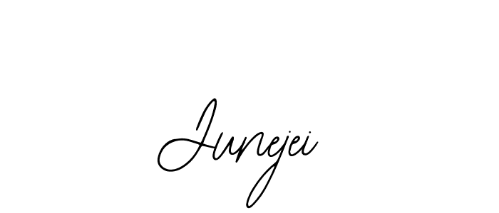 How to make Junejei name signature. Use Bearetta-2O07w style for creating short signs online. This is the latest handwritten sign. Junejei signature style 12 images and pictures png