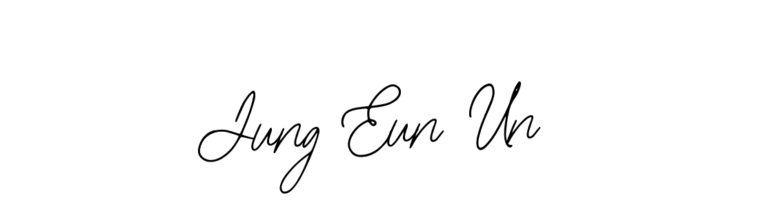 Make a beautiful signature design for name Jung Eun Un. With this signature (Bearetta-2O07w) style, you can create a handwritten signature for free. Jung Eun Un signature style 12 images and pictures png