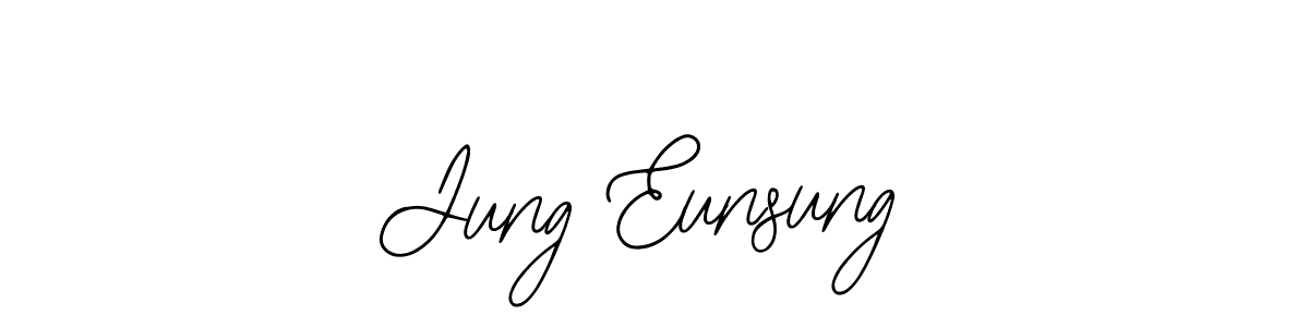 Make a beautiful signature design for name Jung Eunsung. Use this online signature maker to create a handwritten signature for free. Jung Eunsung signature style 12 images and pictures png