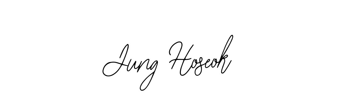 Create a beautiful signature design for name Jung Hoseok. With this signature (Bearetta-2O07w) fonts, you can make a handwritten signature for free. Jung Hoseok signature style 12 images and pictures png