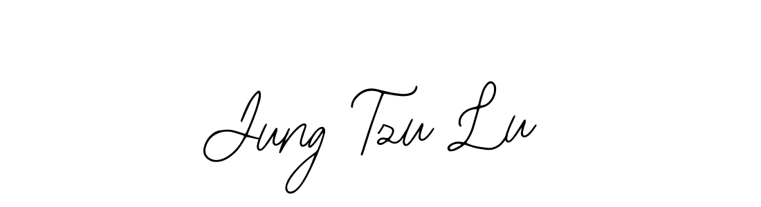 Use a signature maker to create a handwritten signature online. With this signature software, you can design (Bearetta-2O07w) your own signature for name Jung Tzu Lu. Jung Tzu Lu signature style 12 images and pictures png