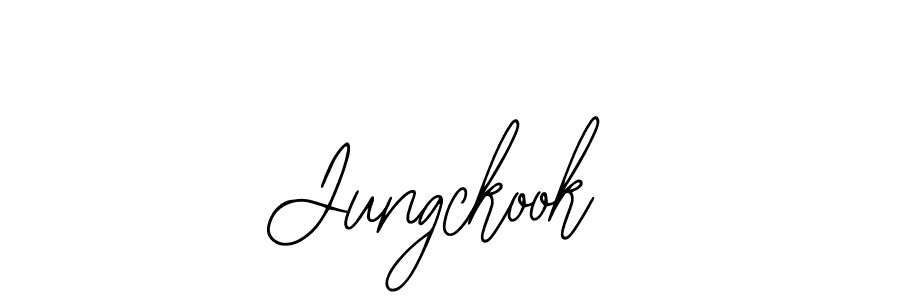 Also You can easily find your signature by using the search form. We will create Jungckook name handwritten signature images for you free of cost using Bearetta-2O07w sign style. Jungckook signature style 12 images and pictures png