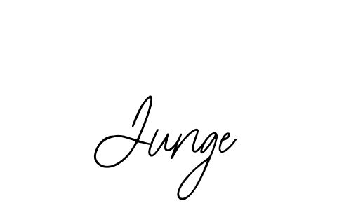 Similarly Bearetta-2O07w is the best handwritten signature design. Signature creator online .You can use it as an online autograph creator for name Junge. Junge signature style 12 images and pictures png